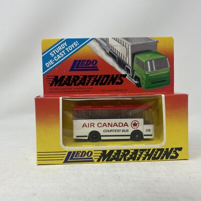 Lledo Marathons Double Decker Bus Air Canada Unpunched