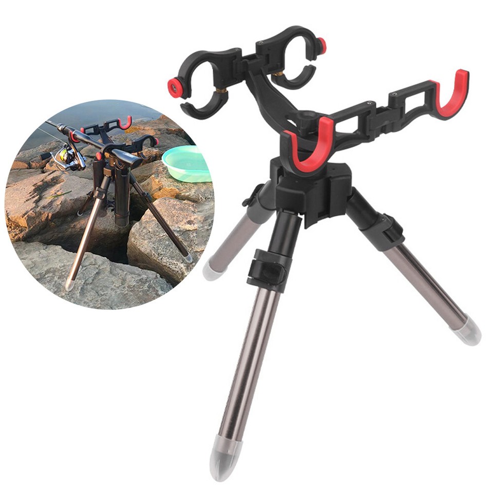 Triangle Fishing Rod Support Adjustable Carp Fish Rod Rest for Outdoor ...