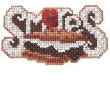 Smores Beaded Cross Stitch Kit Mill Hill 2014 Autumn Harvest