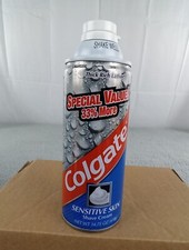 Colgate Sensitive Skin Shave Cream 14.75 oz Can Vintage Discontinued New