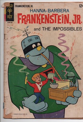 Hanna Barbera Frankenstein Jr And The Impossibilities 1 Gold Key