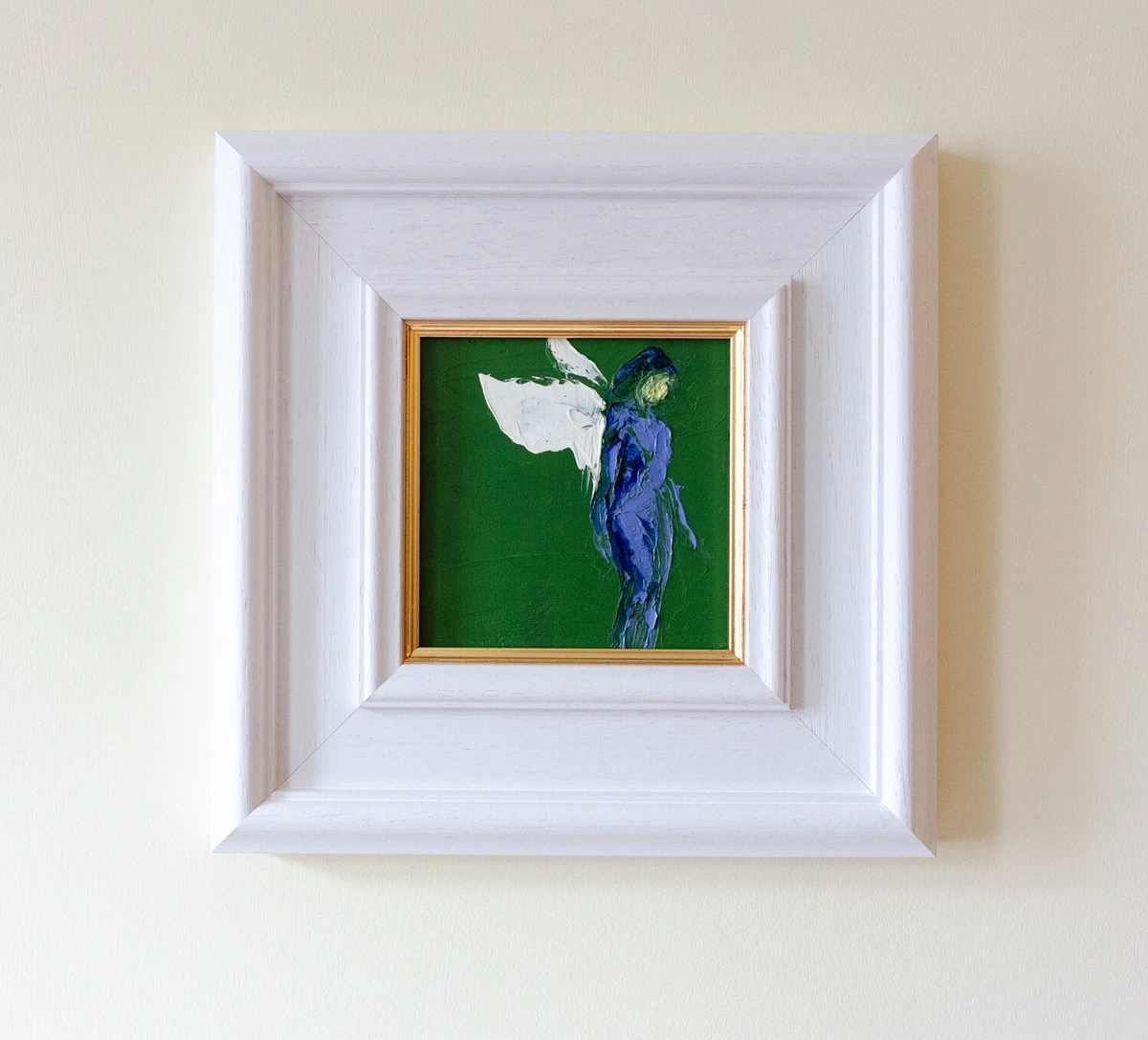 帆布油画天使艺术绘画| eBay