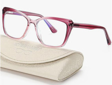 EYEGUARD Blue Light Reading Glasses for Women Hinge Reading