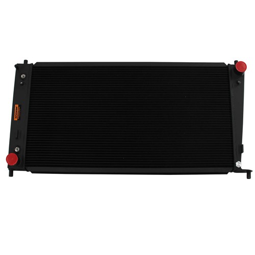 Black SPAWON Fit 97-04 Ford F-150 F-250 350 Expedition Radiator 4.6L V8 AT 3Rows