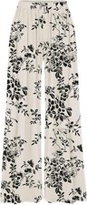 Women's Wide Leg Palazzo Elastic Pockets Business Casual Summer Beach Trousers
