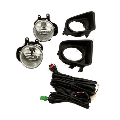 For 14-17 Toyota Tundra Fog Light Clear Assembly Kit Replacement