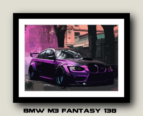 BMW M3 - 40 different CAR POSTER PRINT IMAGE A3 A4 or DIGITAL E30 E46 E36 E90 E9 - Picture 64 of 134