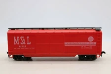 HO Scale Minneapolis St Louis  Box Car M+S+L Train Car 54650 From Life-Like