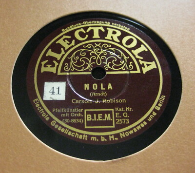 CARSON J. ROBINSON Pfeifkünstler / Whistling - Nola / Serenade (Robinson) (1725)