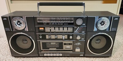 Vintage JVC PC-150C Ghettoblaster Boombox 1983 Old School Rare