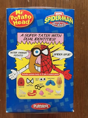 Hasbro Mr. Potato Head Spider-Man & Friends - Spider Spud, Giocattolo 2 In 1 Con Parti Scambiabili, Dai 2 Anni