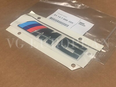 51147898225 Genuine BMW Trunk Rear M6 Lid Badge Emblem Insignia 