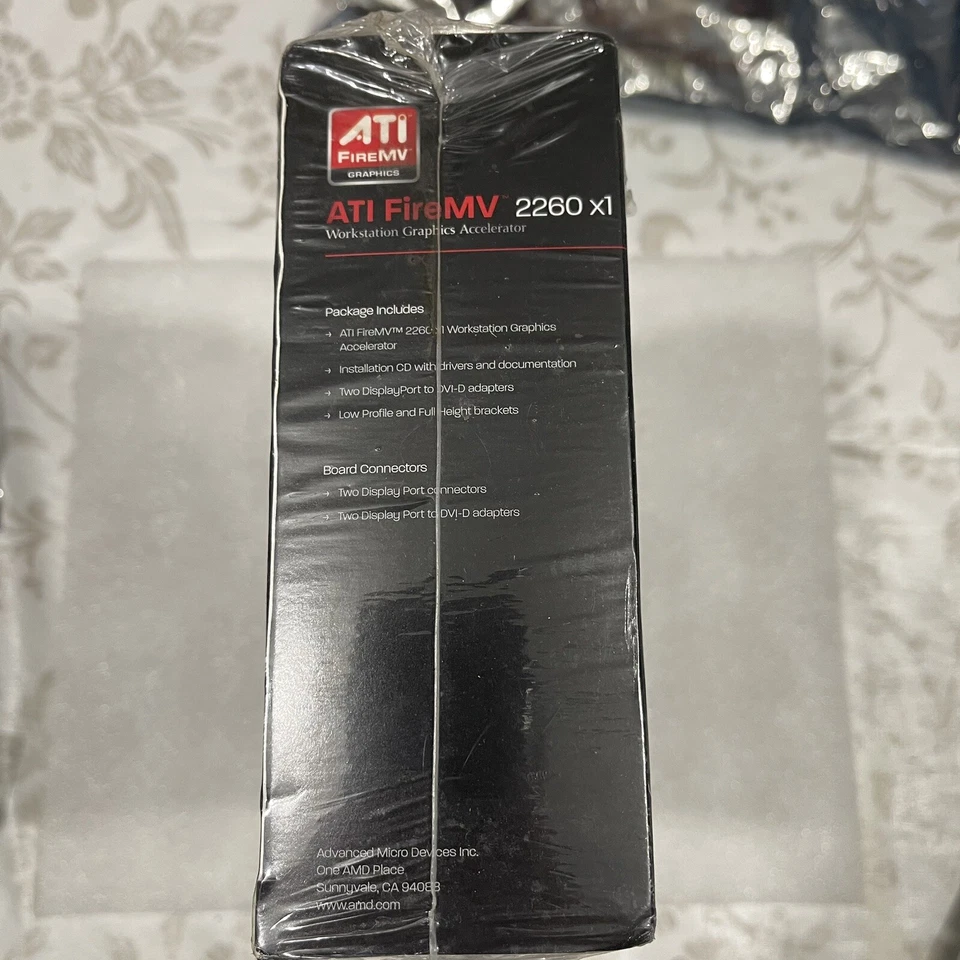 New ATI FireMV 2260 x1 PCI-E Low Profile Dual DisplayPort Video Card 100-505527 - Image 2 of 4