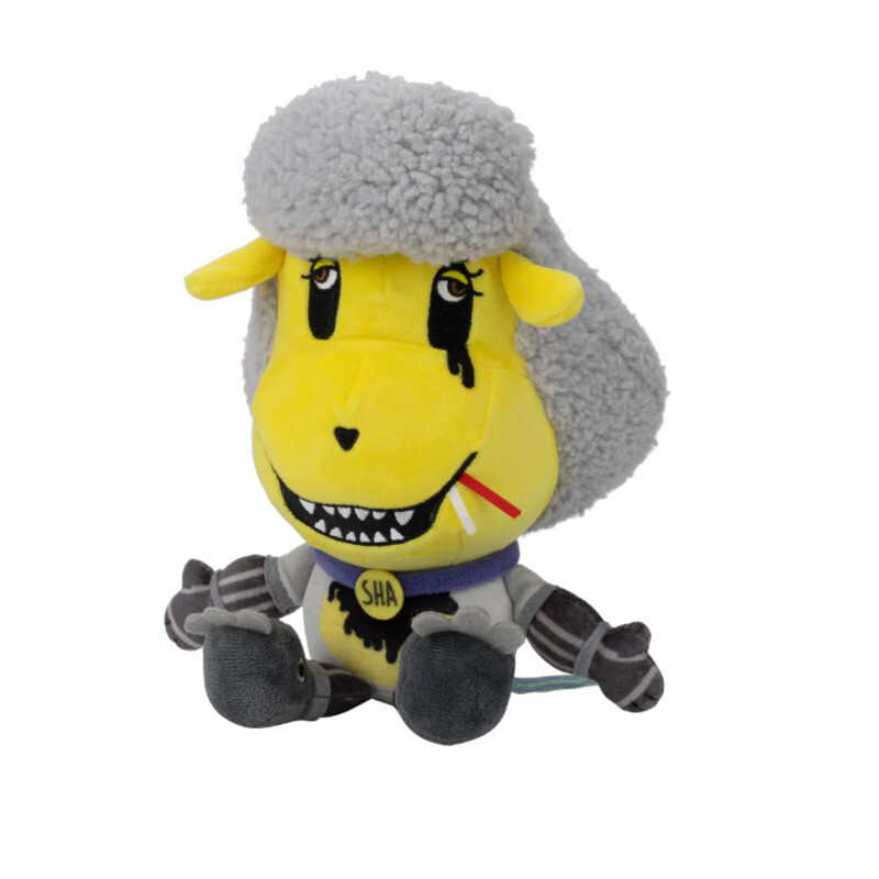 30CM The Walten Files Sha Boozoo Plush Kawaii Animal Yellow Sheep