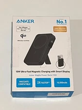 Anker MagGo Magnetic 15W QI2 Wireless Battery 10,000 mAh w/ LCD - OPEN BOX