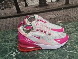 Nike Air Max 270 Blanco/Rosa Zapatillas Para Mujer Talla UK 4.5 EU 38 | eBay