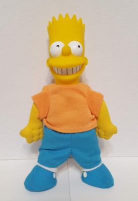 bart simpson orange shirt