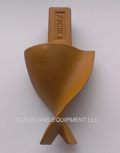 NEW HD AUGER BIT FISHTAIL POINT High Carbon Steel - Bolt On - Post Hole Digger - Picture 2 of 9