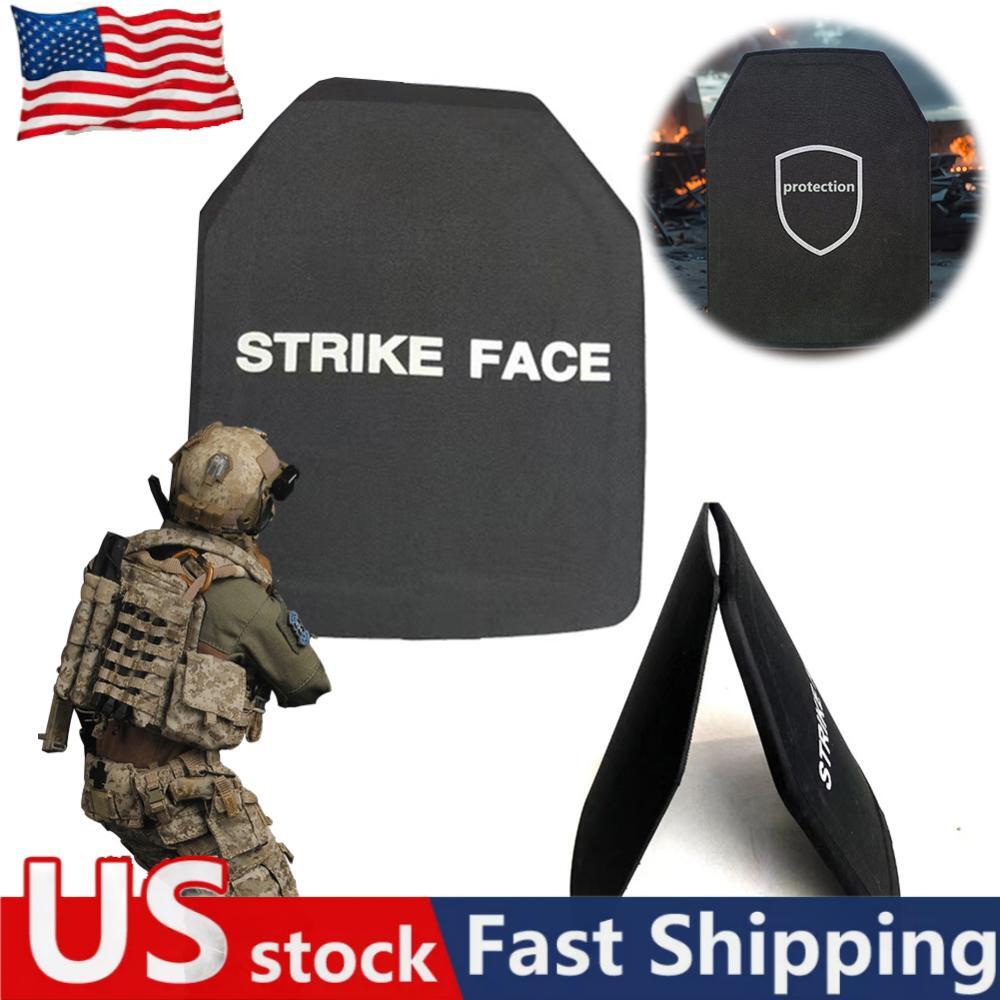 Body Armor Bul-let Proof Plates PE Light Weight Level IIIA 3A Curved 10x12