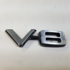 1967-1970 Mopar Dodge Plymouth V-8 Fender Emblem Dart Charger Barracuda 2579748