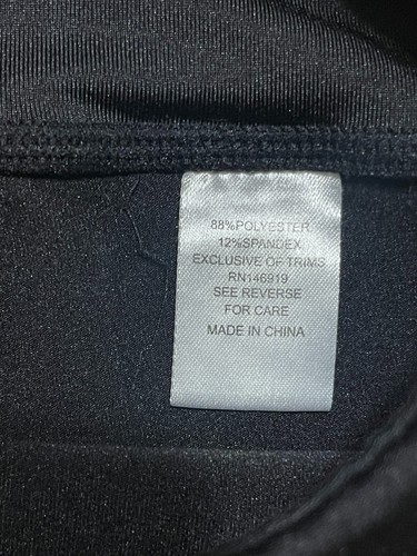 Jessica Simpson Pants, Women's Size XL, Black, The Warm Up, Leggings, Pocket - Picture 7 of 10