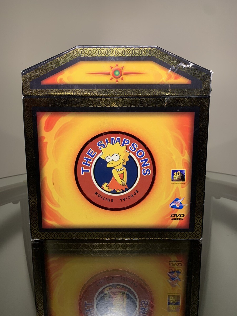非売品　コンプThe Simpsons DVDボックスセット Lot 8 The Simpsons DVD Box Set Molded Head Collectors