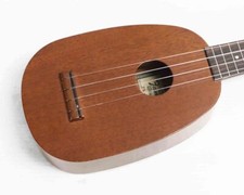  USED Famous FS-2P Soprano Ukulele Pineapple shape Instrument from Japan
