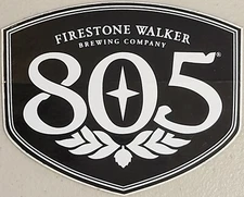 Firestone Walker Brewing Company 805 Logo Craft Beer Sticker Decal Type A New!!