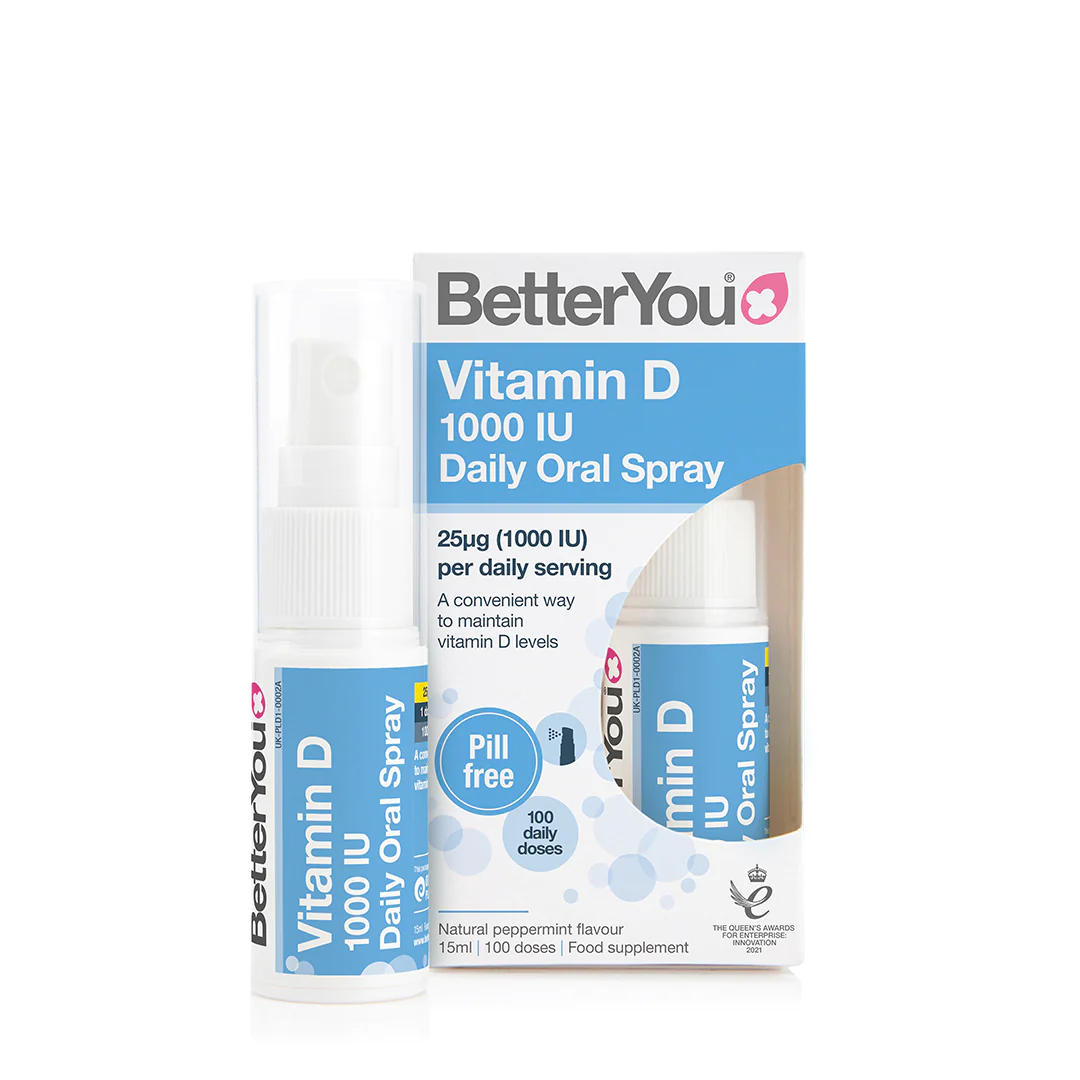 BetterYou 1000iu Vitamin D Oral Spray 15ml