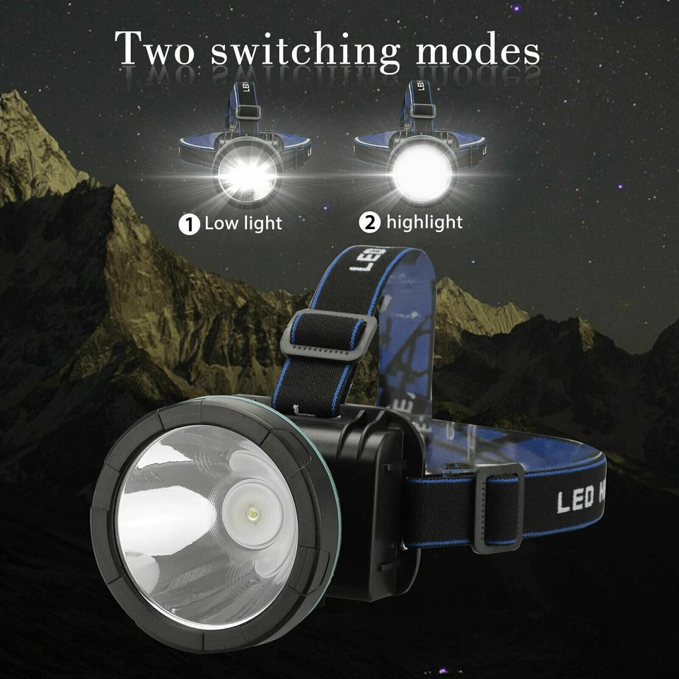 Lamparas de cazeria caseria luz para ir de caza recargable 200M LED Impermeable - Image 4 of 4