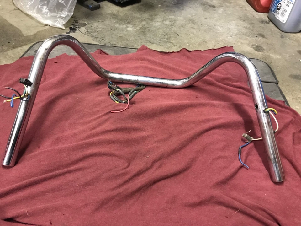 Harley-Davidson Panhead Buckhorn Handlebars - Image 4 of 4