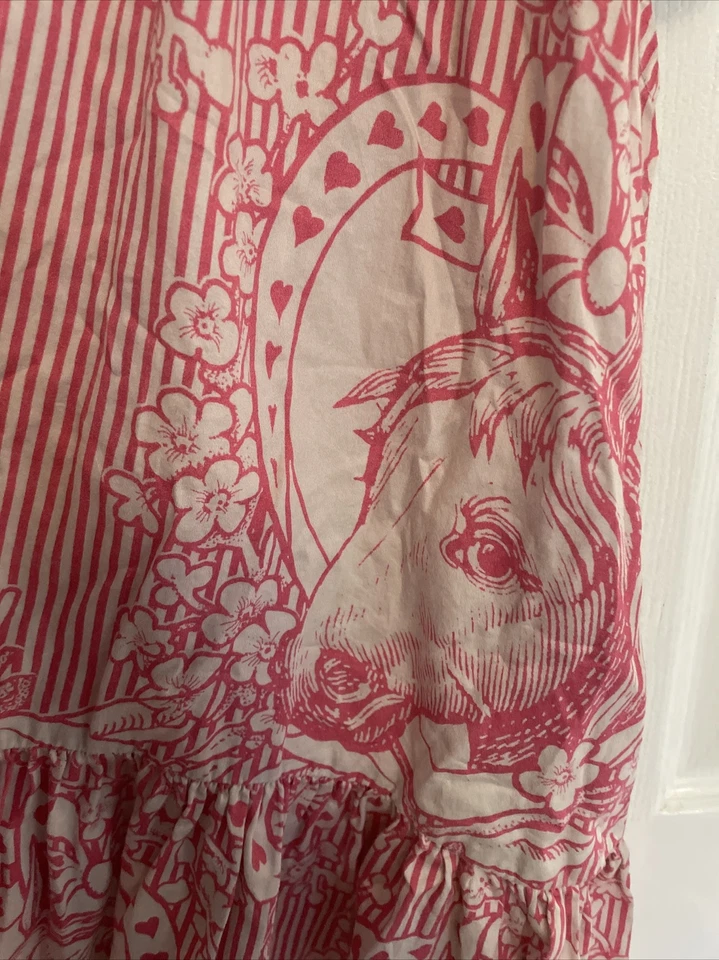 Paper Wings马印花分袖夏季连衣裙4 — 第 2/3 张图片