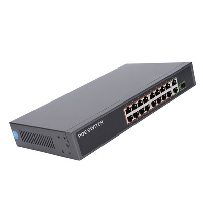 POE Switch Power Green Technology Automatic Detection Ethernet Switch 100 240 CB
