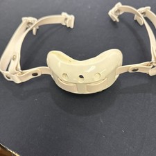 Adams PRO 100 Hard Cup 4 pt High Mount Football Helmet Chinstrap New White