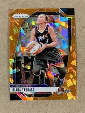 2024 PANINI WNBA PRIZM ORANGE CRACKED ICE PRIZM #58 DIANA TAURASI