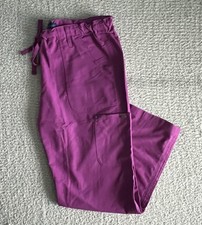 Koi Sapphire Scrub Pants Women  s LP Large Petite Plum Alicia Nursing No Tags