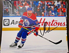 Mattias Ekholm SIGNED 8X10 MATTE PHOTO EDMONTON OILERS (A)