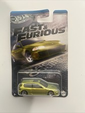 2025 HOT WHEELS SILVER SERIES FAST  FURIOUS HONDA COVIC CG