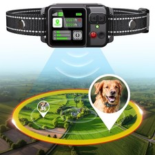 GPS Wireless Dog Fence System - Dog Collar, Electric Circular Fence for Dogs ...