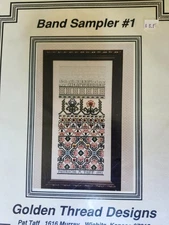 Golden Thread Designs BAND SAMPLER #1 Cross Stitch Chart Pack