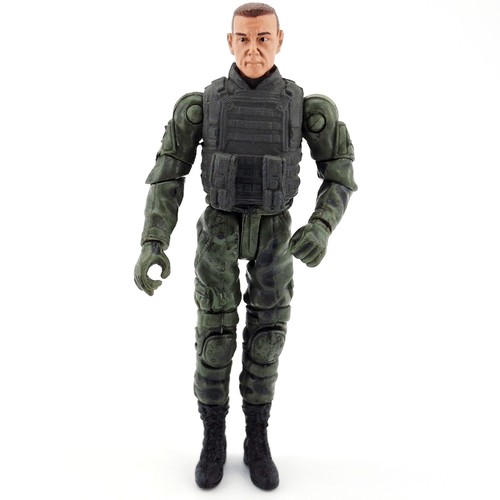 Elite Force Army Strike Pilot 4" Action Figure Blue Box Toys 2002 Littlebird MH6