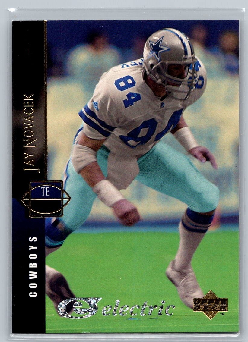 1994 Upper Deck #127 Jay Novacek Electric Gold