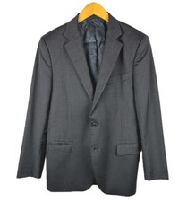 Brooks Brothers 1818 Fitzgerald Estrato Wool Men 38 S Gray Blazer Jacket USA