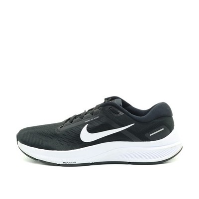 Nike Damen Zoom Structure 24 Schuhe Schwarz Weiß Mesh Low Air Laufschuhe EU 42.5