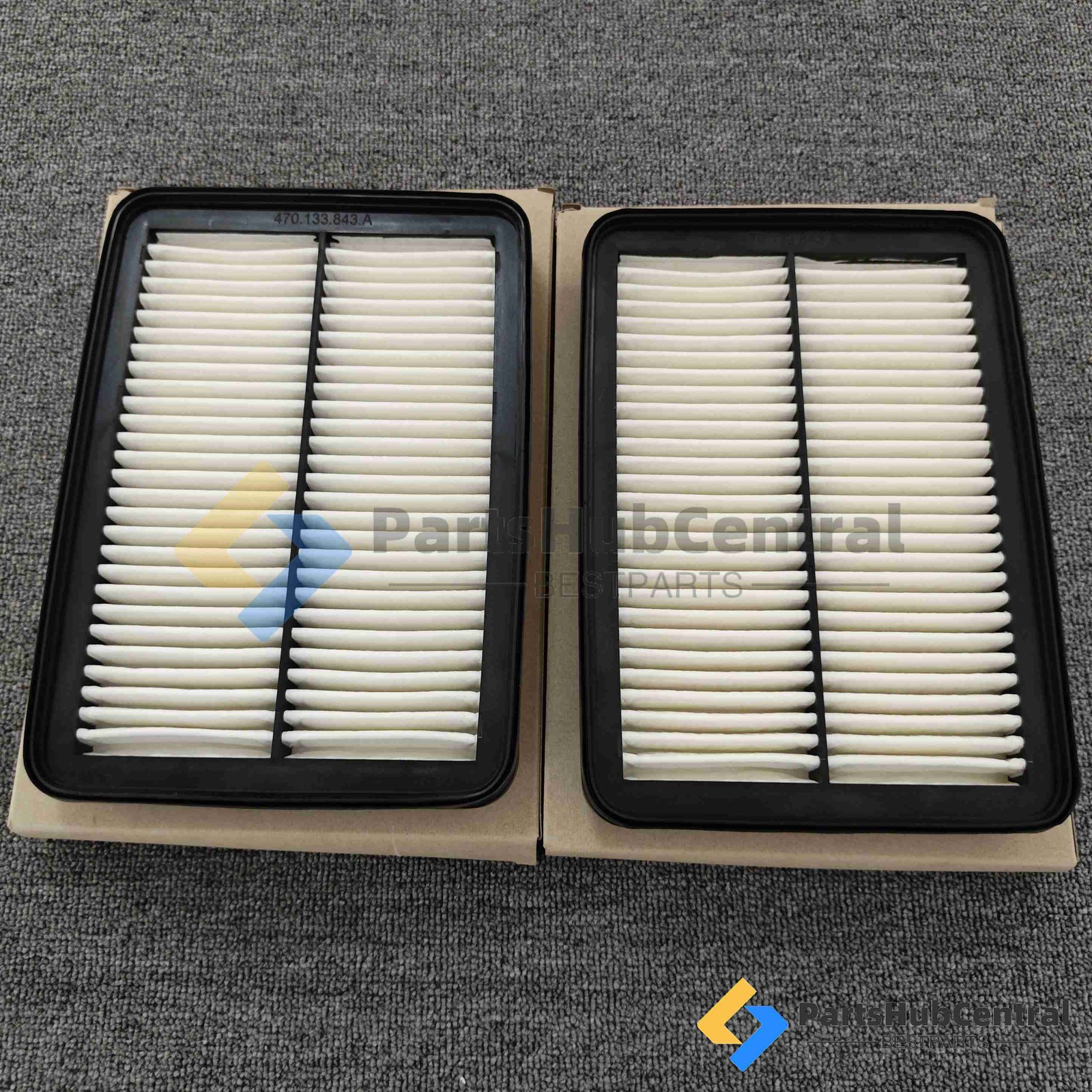 Lamborghini Aventador 1991-1998 Front Air filters Set P/N 470133843A
