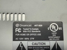 SEGA Dreamcast Console (HKT-3020) w/ Box + 2 Controllers + Memory Card | TESTED