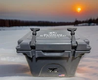 ORCA 20 Qt Hard Side Cooler Gray BRAND Russian Standard Logo