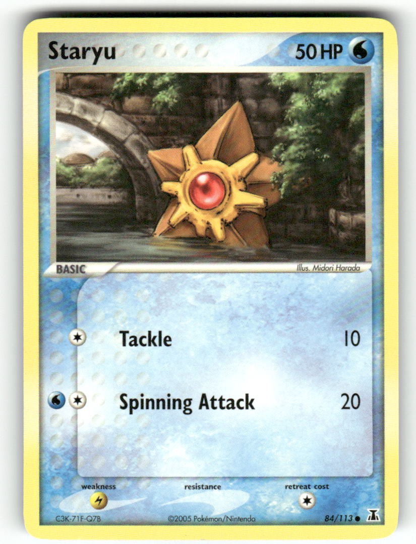 Staryu 84/113 - C Delta Species Pokemon NM