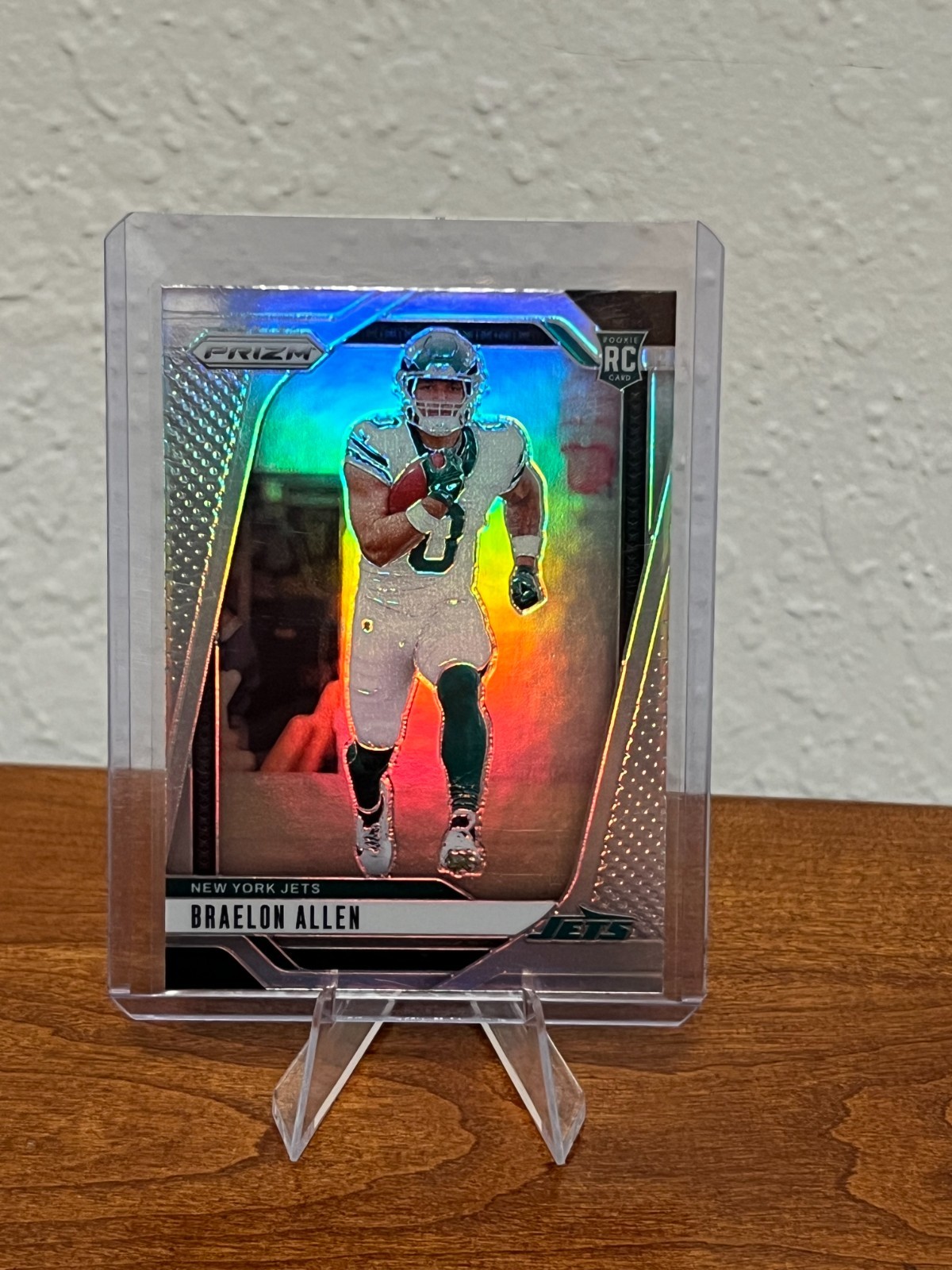 Braelon Allen 2024 Panini Prizm Rookie Card RC #311 Silver Prizm New York Jets