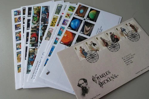 GB Fine Collection of 10 Different First Day Covers FDCs from 2011-2012